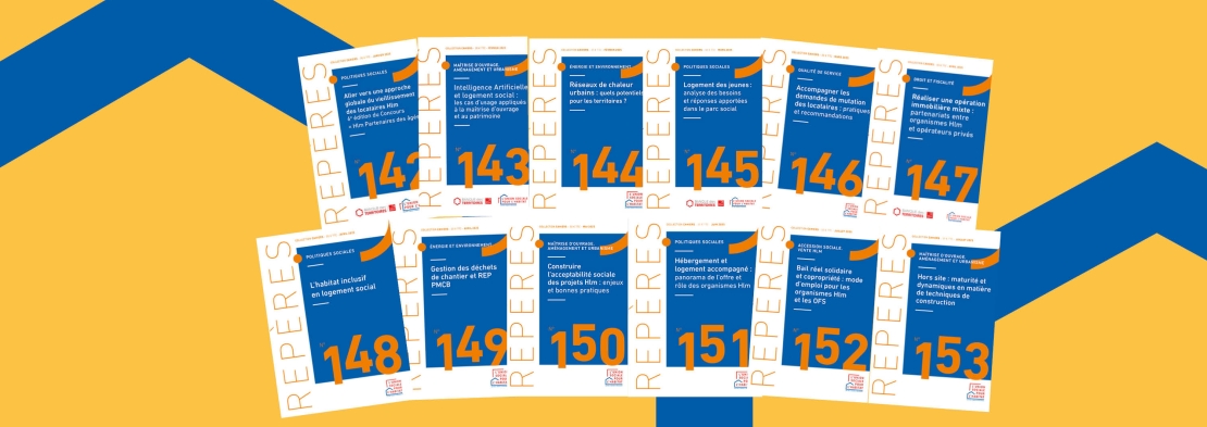 Collection des cahiers de l'USH - L'information et l'expertise Hlm
