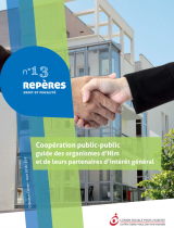 Coopération public-public guide des organismes d'Hlm et de leurs partenaires d'intérêt général - Repères n° 13