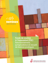 Fonds de soutien à l'innovation (FSI) : fonctionnement, jurisprudence et recueil de bonnes pratiques - Repères n° 46