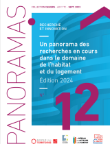 Panorama des recherches en cours ou récente dans le domaine de l'habitat et du logement - Edition 2024 - Panoramas n°12